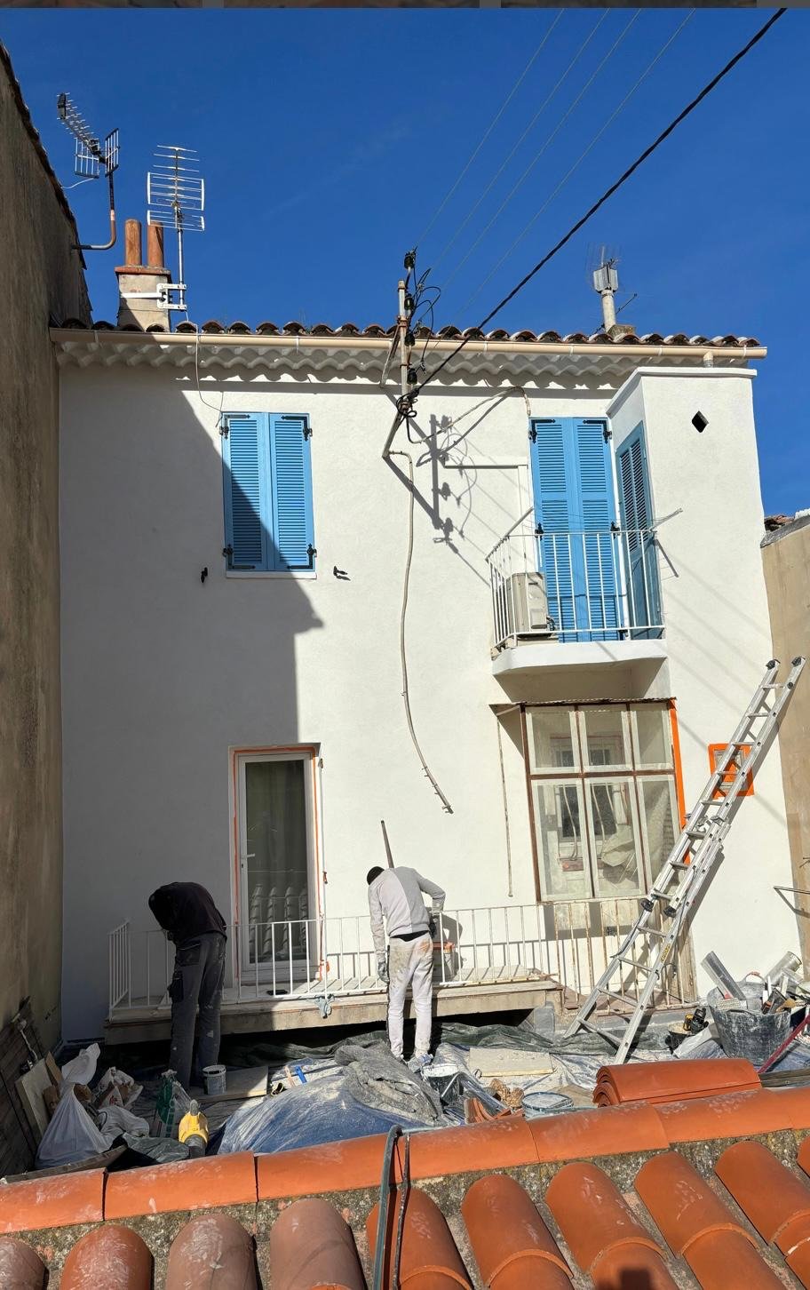 Façade de maison après ravalement par Herter Rénovation